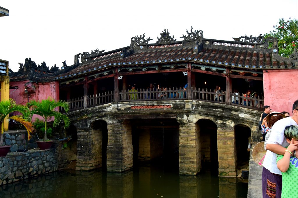 Japanische Brücke in Hoi An