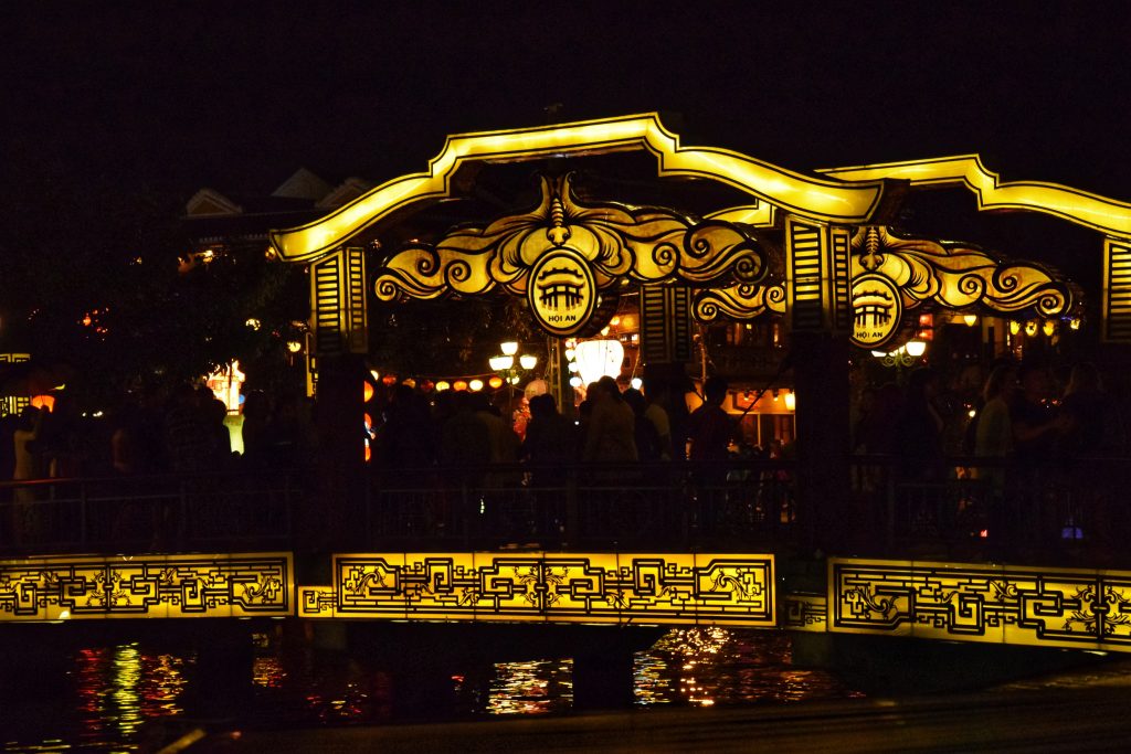 Cau An Hoi Brücke auf die Insel An Hoi